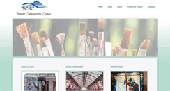 Desktop Screenshot of fremontculturalartscouncil.org
